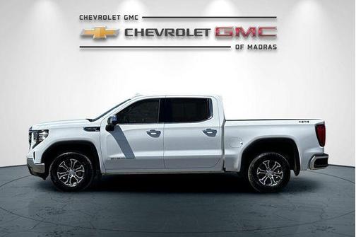 Summit White 2024 GMC Sierra 1500 SLT