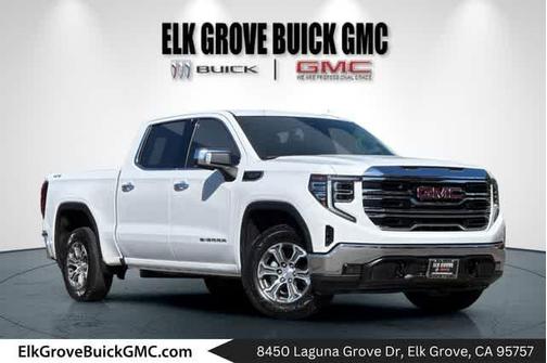 Summit White 2024 GMC Sierra 1500 SLT