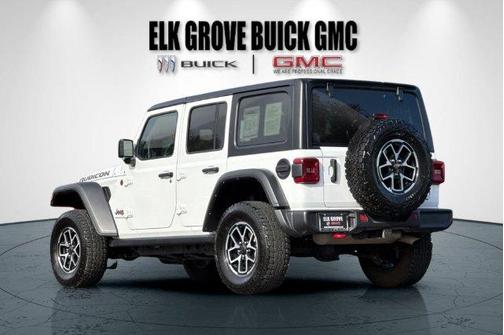 Bright White Clearcoat 2024 Jeep Wrangler Rubicon
