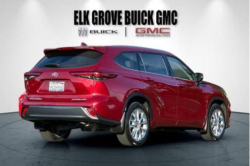 Ruby Flare Pearl 2023 Toyota Highlander Limited