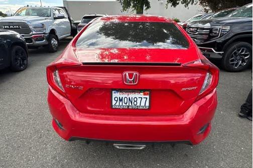 Rallye Red 2021 Honda Civic Sport