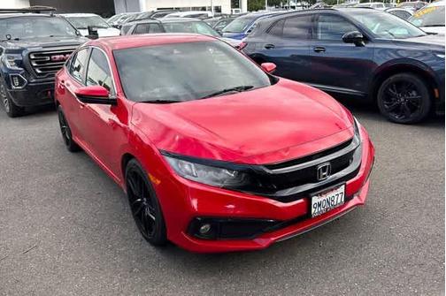 Rallye Red 2021 Honda Civic Sport