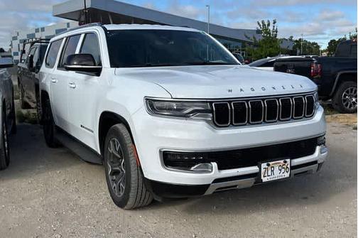 Bright White Clearcoat 2023 Jeep Wagoneer L Series III