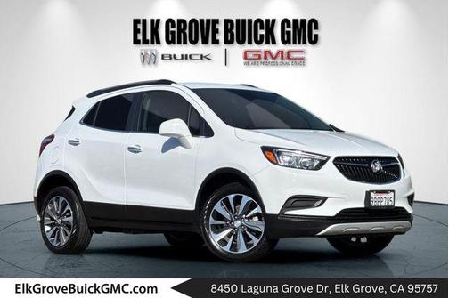 Summit White 2022 Buick Encore Preferred
