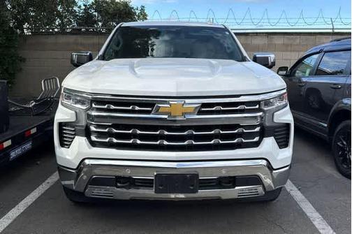Summit White 2023 Chevrolet Silverado 1500 LTZ