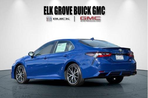 Blue 2023 Toyota Camry SE
