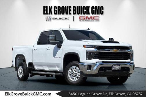 Summit White 2025 Chevrolet Silverado 2500 LT