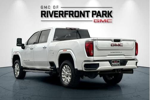 White Frost Tri-Coat 2020 GMC Sierra 3500 Denali