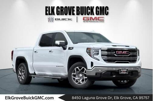 Summit White 2026 GMC Sierra 1500 SLT