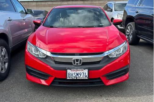 Rallye Red 2018 Honda Civic LX-P