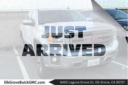 Summit White 2015 GMC Sierra 1500 SLT