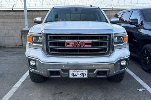 Summit White 2015 GMC Sierra 1500 SLT