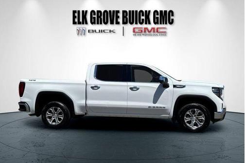 Summit White 2025 GMC Sierra 1500 SLT