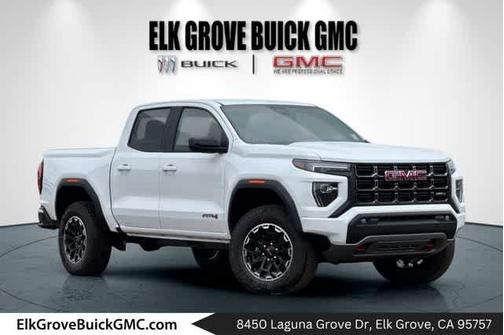 Summit White 2026 GMC Canyon AT4