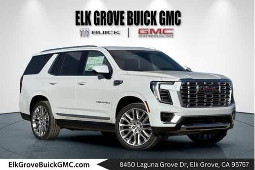 Glacier White 2026 GMC Yukon Denali