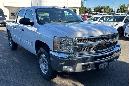 Summit White 2012 Chevrolet Silverado 1500 LT