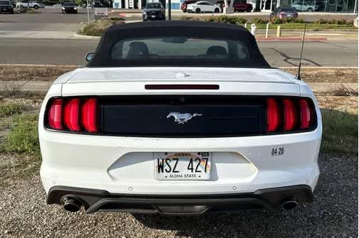 Oxford White 2023 Ford Mustang EcoBoost Premium