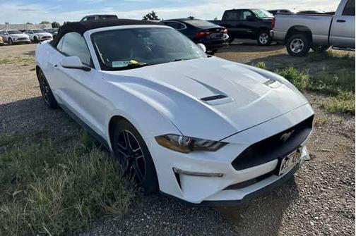 Oxford White 2023 Ford Mustang EcoBoost Premium