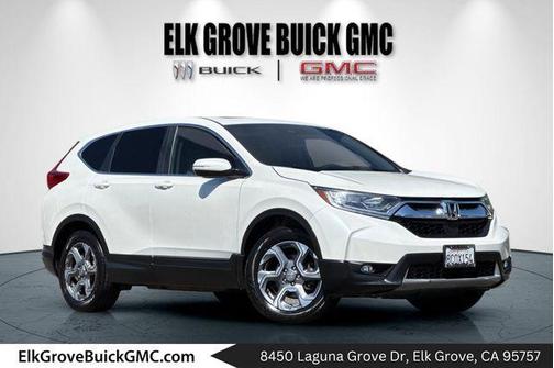 White Diamond Pearl 2018 Honda CR-V EX