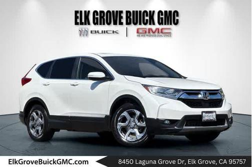 White Diamond Pearl 2018 Honda CR-V EX