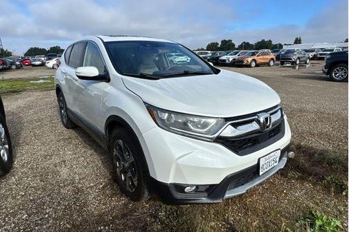 White Diamond Pearl 2018 Honda CR-V EX