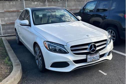 designo Diamond White Metallic 2016 Mercedes-Benz C-Class C 300