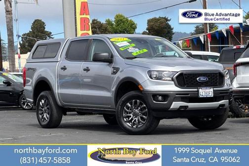 Iconic Silver Metallic 2021 Ford Ranger XLT