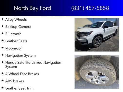 Platinum White Pearl 2025 Honda Ridgeline TrailSport