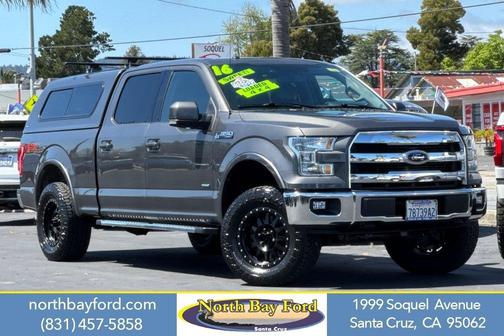 Magnetic Metallic 2016 Ford F-150 Lariat