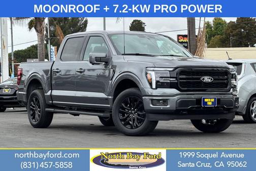 Gray 2026 Ford F-150 Lariat