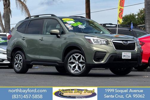 Jasper Green Metallic 2020 Subaru Forester Premium