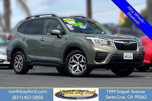 Jasper Green Metallic 2020 Subaru Forester Premium