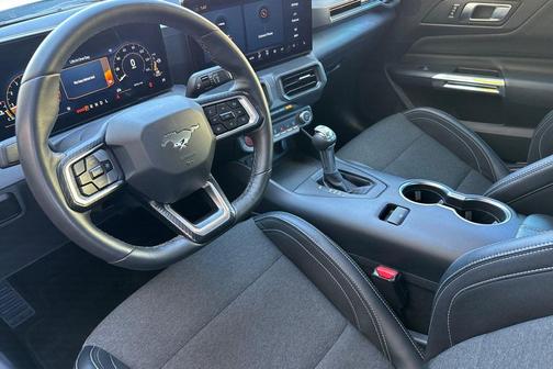 Atlas Blue Metallic 2024 Ford Mustang EcoBoost