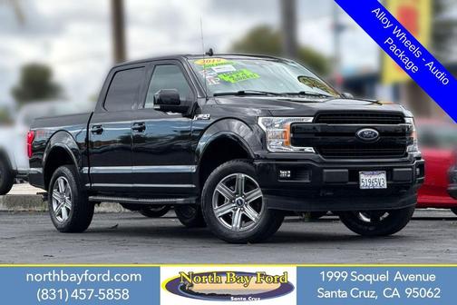 Agate Black Metallic 2019 Ford F-150 Lariat