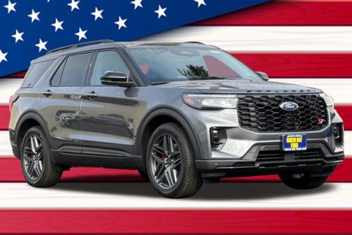 Carbonized Gray Metallic 2026 Ford Explorer ST