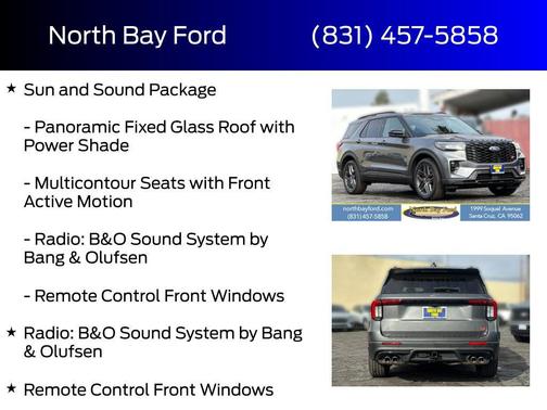 Carbonized Gray Metallic 2026 Ford Explorer ST