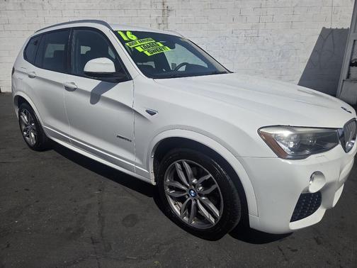 Mineral White Metallic 2016 BMW X3 xDrive28d