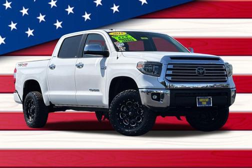 Super White 2018 Toyota Tundra Limited
