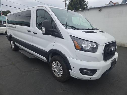 Oxford White 2024 Ford Transit-350 XLT