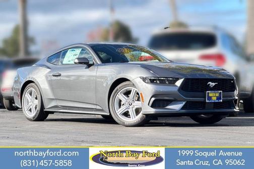 Carbonized Gray Metallic 2026 Ford Mustang EcoBoost