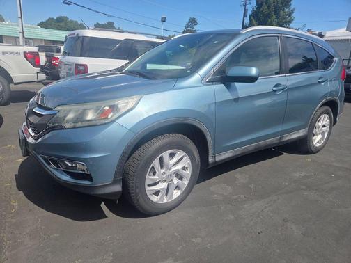 Gray 2016 Honda CR-V EX-L