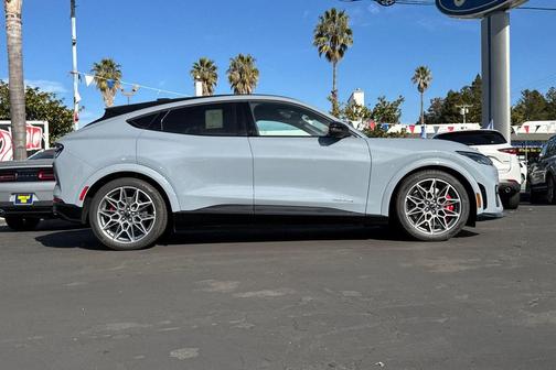 Glacier Gray Metallic TriCoat 2025 Ford Mustang Mach-E GT