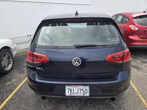Blue 2015 Volkswagen Golf GTI 2.0T SE 4-Door