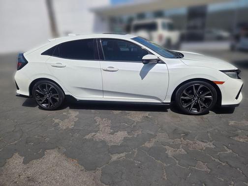 White Orchid Pearl 2019 Honda Civic Sport Touring