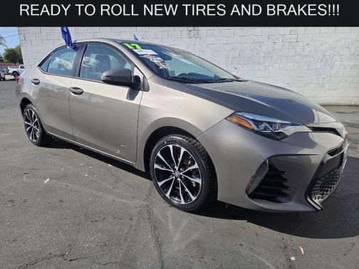 Falcon Gray Metallic 2017 Toyota Corolla SE