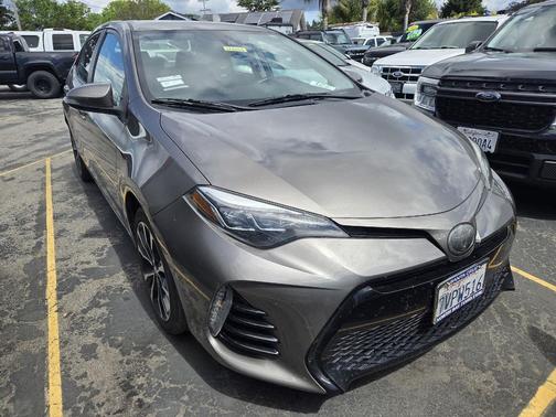 Falcon Gray Metallic 2017 Toyota Corolla SE