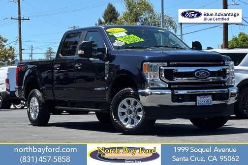 Antimatter Blue Metallic 2022 Ford F-350 XL