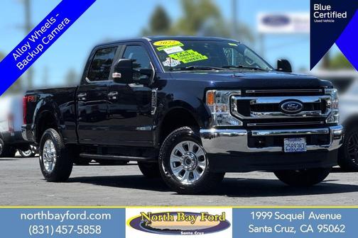 Antimatter Blue Metallic 2022 Ford F-350 XL