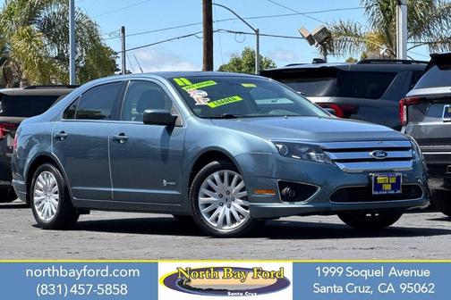 Steel Blue Metallic 2011 Ford Fusion Hybrid Base