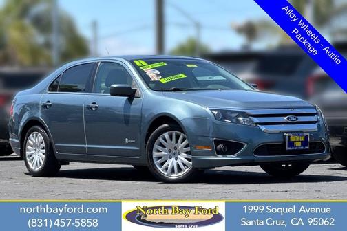 Steel Blue Metallic 2011 Ford Fusion Hybrid Base